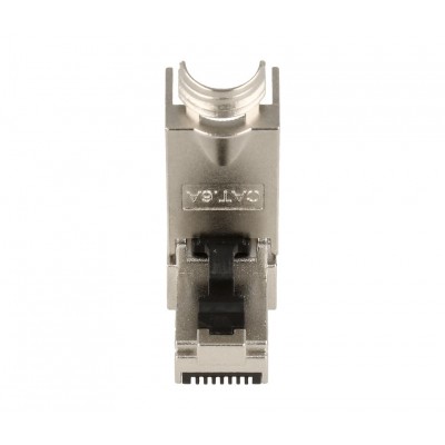Conector RJ45 Cat.6A FTP macho tool-less, 3µ oro (5 unidades) - CON1306