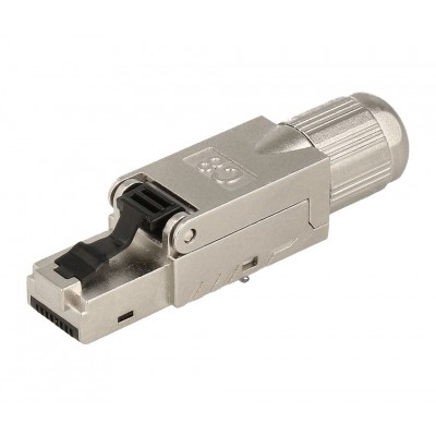 Conector RJ45 Cat.8 FTP macho tool-less (5 unidades) - CON1308