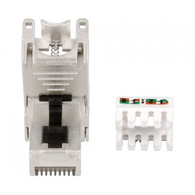 Conector RJ45 Cat.6A FTP macho tool-less (5 unidades) - CON1310