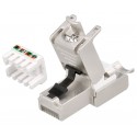Conector RJ45 Cat.6A FTP macho tool-less (5 unidades) - CON1310