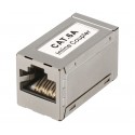 Adaptador inline coupler RJ45 CAT6A FTP Hembra-Hembra (Bolsa 5 unidades) - CON930