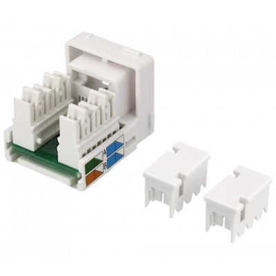 Conector RJ45 Cat.5e UTP hembra IDC 110 90º (Bolsa 10 unidades) - CON934