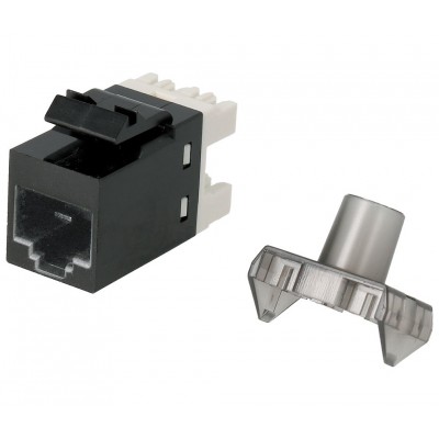 Conector Keystone RJ45 Cat6 UTP hembra Tool-less 180º (Bolsa 25 unidades) - CON935