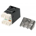 Conector Keystone RJ45 Cat6 UTP hembra Tool-less 180º (Bolsa 25 unidades) - CON935