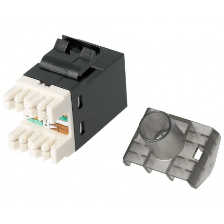 Conector Keystone RJ45 Cat6 UTP hembra Tool-less 180º (Bolsa 25 unidades) - CON935