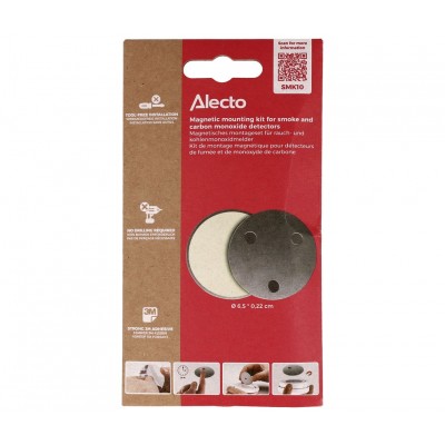 Kit de montaje magnético para detectores de humo y CO2 de Alecto - SMK10