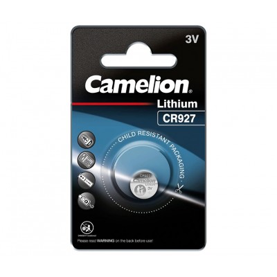 CR927 Pila Litio botón de Camelion (10 unidades)
