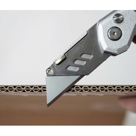 Navaja plegable con doble función, cinta métrica y navaja multiusos de Proskit - DK-2125