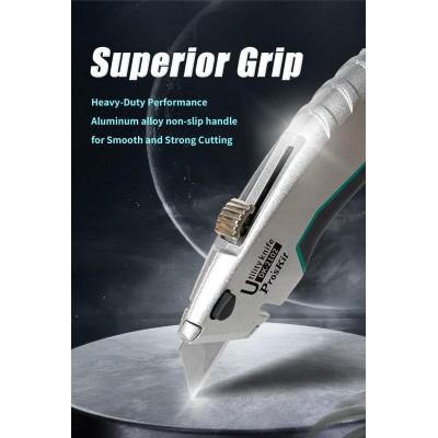 DK-2102 Cúter profesional mango metálico de Proskit