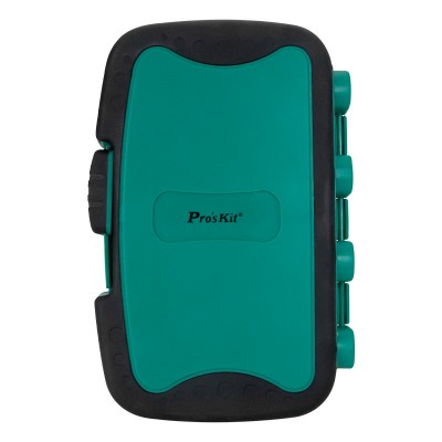 Estuche con 25 cúter y piedra de afilar para hobby de Proskit - PD-395A