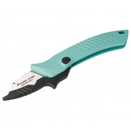 PD-992 Cuchilla de electricista con cubierta de seguridad de Proskit