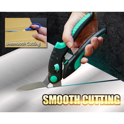 SR-339 Tijera multiusos con muelle y hoja serrada angulada 45º de Proskit