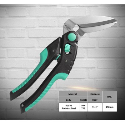 SR-339 Tijera multiusos con muelle y hoja serrada angulada 45º de Proskit