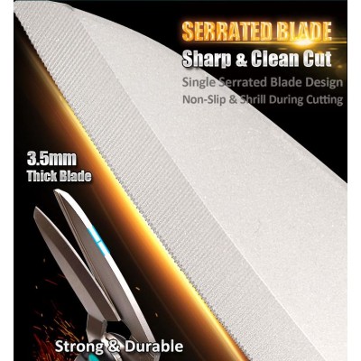 SR-339 Tijera multiusos con muelle y hoja serrada angulada 45º de Proskit