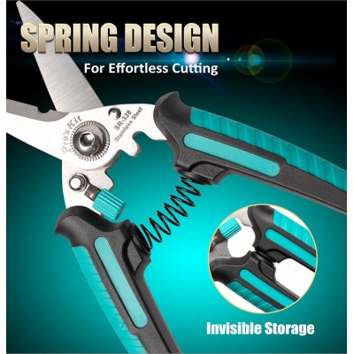 SR-338 Tijera multiusos con hoja serrada y muelle de Proskit