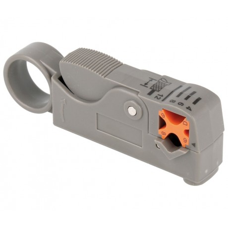 HRVN002 - Pelacables para cables coaxiales RG58, RG59, RG62, RG6, 3C2V, 4C y 5C