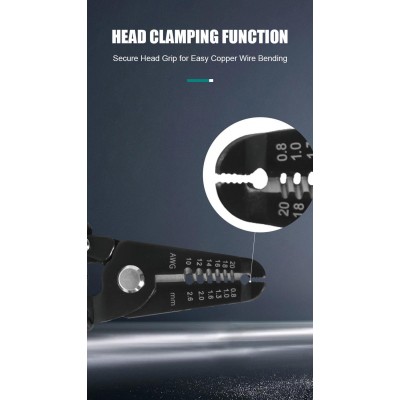 1PK-3001E Alicate de corte y pelacables de Proskit