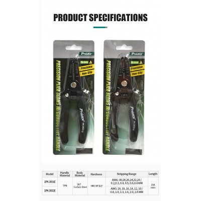 1PK-3001E Alicate de corte y pelacables de Proskit