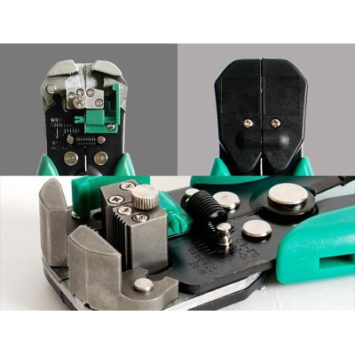 8PK-371D Mordaza de corte y pelacables y crimpadora de Proskit