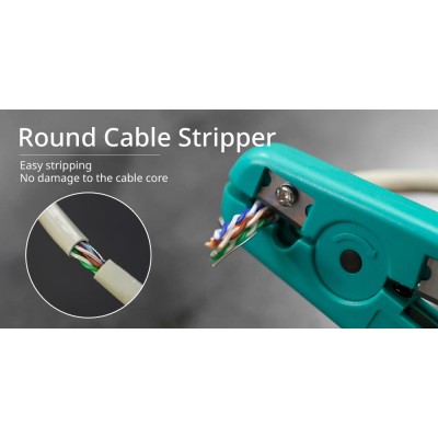 6PK-501 Pelacables para coaxiales con dos bocas de Proskit