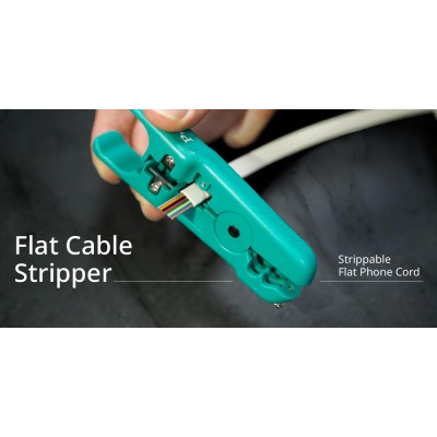 6PK-501 Pelacables para coaxiales con dos bocas de Proskit