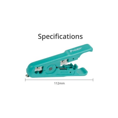 6PK-501 Pelacables para coaxiales con dos bocas de Proskit