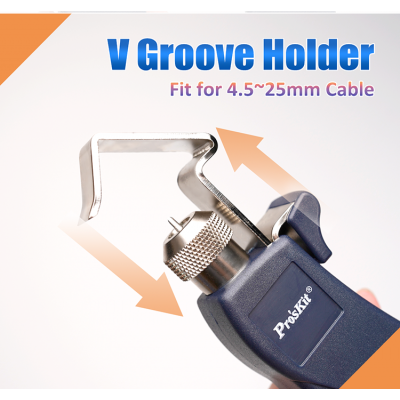 8PK-325B Pelacables de perfil redondo de 4,5mm hasta 25mm de Proskit