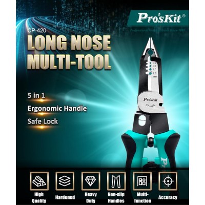 CP-420 Multi herramienta profesional 5:1 para instaladores de Proskit