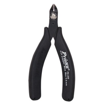 1PK-209 Micro Alicates de corte limpio (22 AWG/0,6 mm) (120 mm) de Proskit