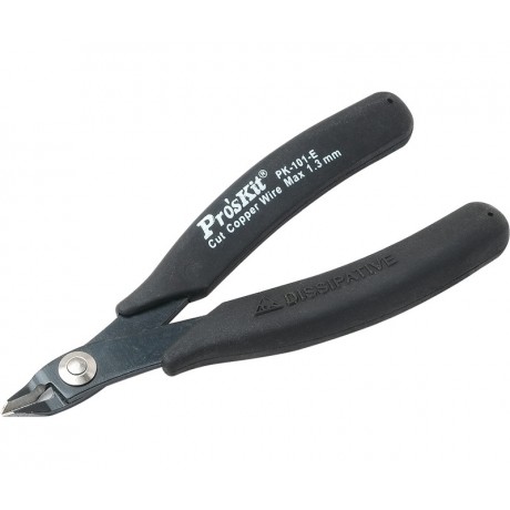 1PK-101-E Alicates de corte micro con mango conductor (130 mm) de Proskit