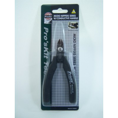 1PK-5101-CE Alicates de corte resistentes con clip de seguridad y mango conductor (125 mm) de Proskit