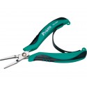 PM-396H Alicate de puntas planas con Mango antideslizante TRP (120 mm) de Proskit