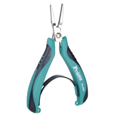 PM-396H Alicate de puntas planas con Mango antideslizante TRP (120 mm) de Proskit
