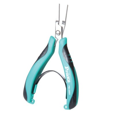 PM-396H Alicate de puntas planas con Mango antideslizante TRP (120 mm) de Proskit