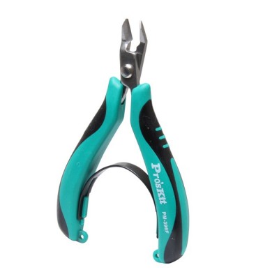 PM-396F Alicates de corte de acero inoxidable con Mango antideslizante TRP (115 mm) de Proskit