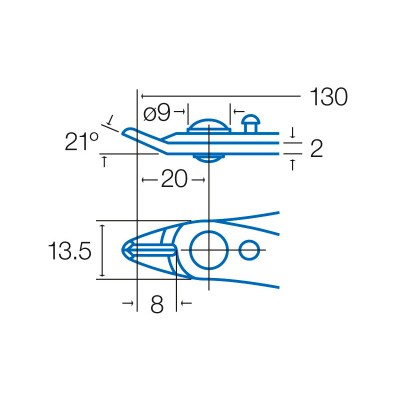 8PK-101K Micro alicate de corte (130 mm) de Proskit