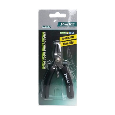 1PK-501E Micro alicate de puntas redondas (100 mm) de Proskit