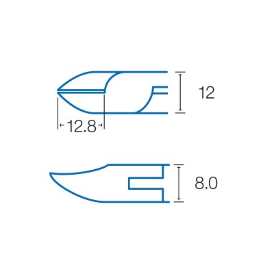 PM-737 Alicate de corte diagonal (109 mm) de Proskit