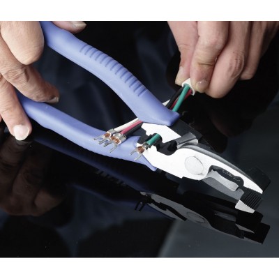 PM-924 Alicate de gran capacidad de corte y crimpador de terminales (225 mm) de Proskit