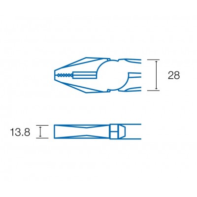PM-924 Alicate de gran capacidad de corte y crimpador de terminales (225 mm) de Proskit