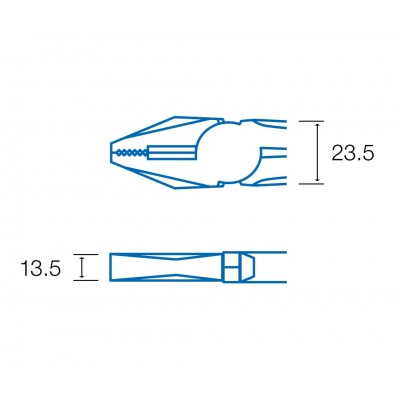 PM-923 Alicate universal de alta resistencia (225 mm) de Proskit