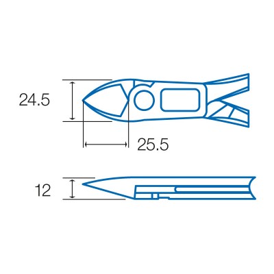 PM-937 Alicate de corte diagonal 7" de alta presión de palanca (177 mm) de Proskit