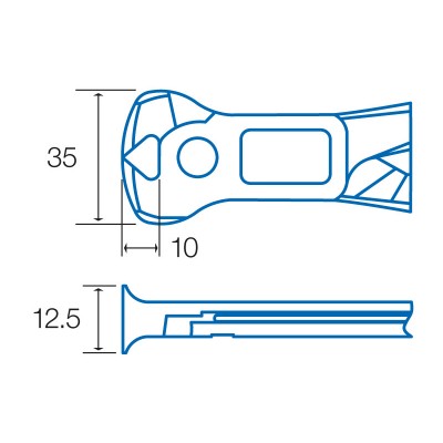 PM-934 Alicate de corte tipo tenaza de alta presión de palanca (189 mm) de Proskit