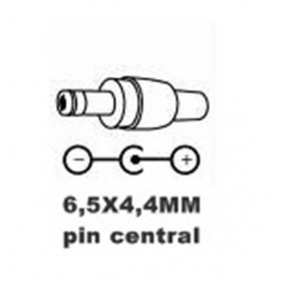 Alimentador para portátil SONY PC 16V/4A/64W con Conector 6.5X4.3mm PIN central - 199.1314.10