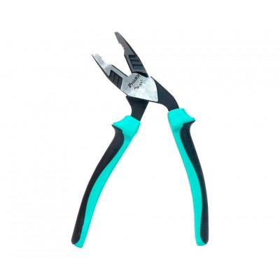 PM-941 Alicate universal con mandíbulas en ángulo 45º (189 mm) de Proskit