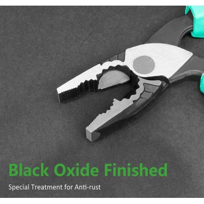 PM-941 Alicate universal con mandíbulas en ángulo 45º (189 mm) de Proskit