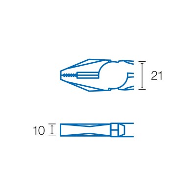 1PK-052DS Alicate universal (165 mm) de Proskit