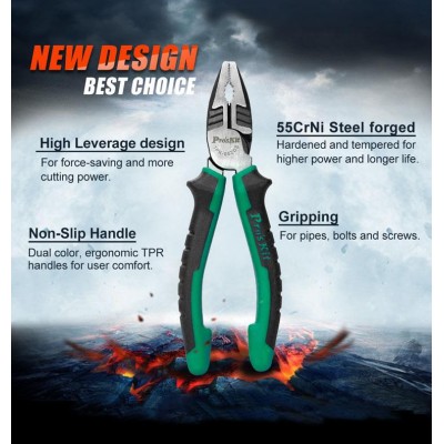 1PK-052DS Alicate universal (165 mm) de Proskit