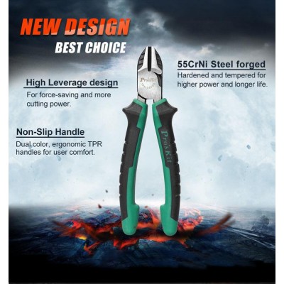 1PK-067DS Alicate de corte (165 mm) de Proskit