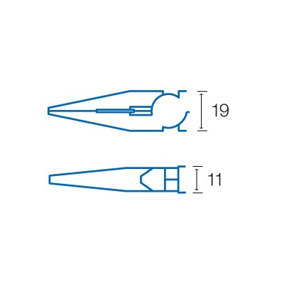 1PK-709DS Alicate de puntas y corte (165 mm) de Proskit